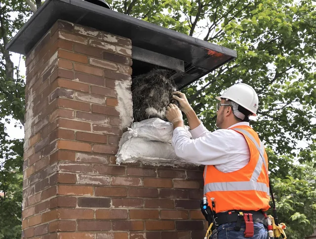 Humane removal of debris and animals by New Milford Chimney Sweep in New Milford, CT