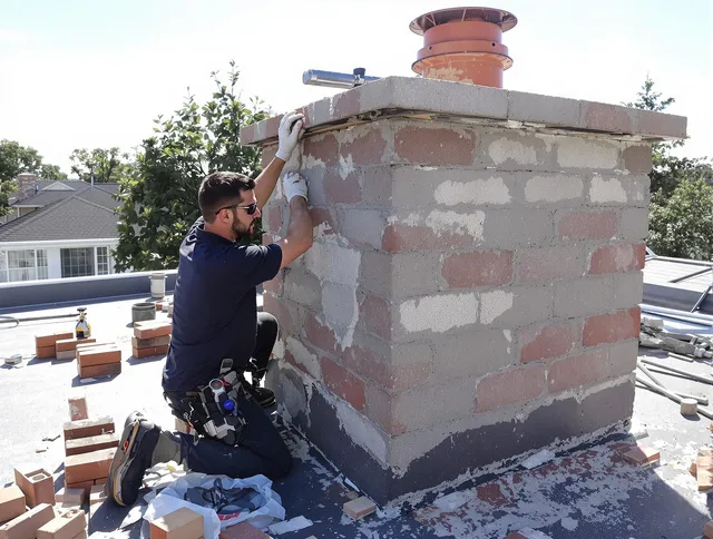 Advanced chimney repair process by New Milford Chimney Sweep in New Milford, CT