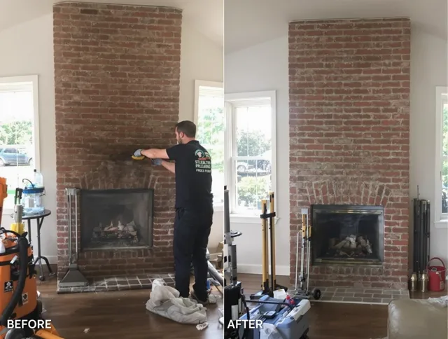 Finished chimney sweeping service by New Milford Chimney Sweep in New Milford, CT