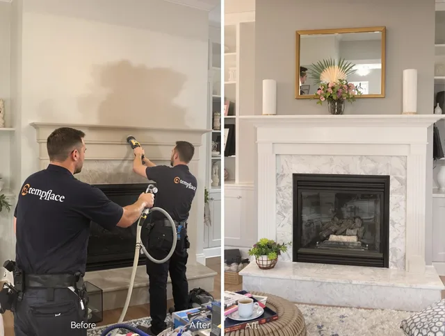 Professional soot removal by New Milford Chimney Sweep team in New Milford, CT